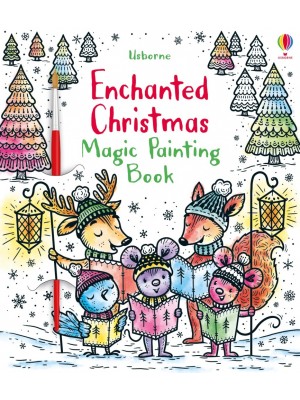 Carte cu activitati Enchanted Christmas Magic Painting, 5 ani+, Usborne